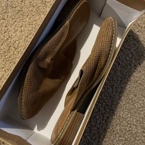 brown slip on shoes